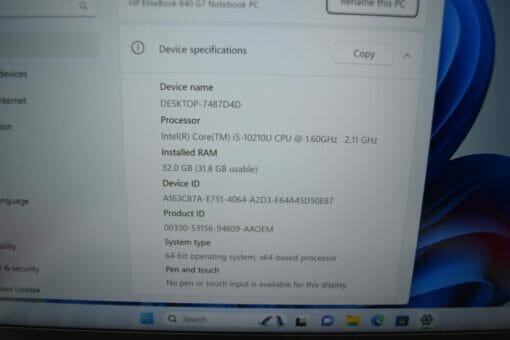 HP Elitebook 840 G7 14"