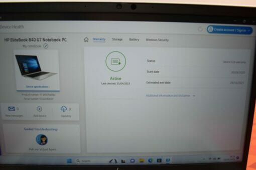 HP Elitebook 840 G7 14"