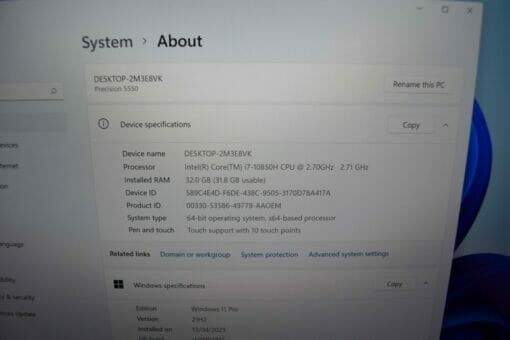 Dell Precision 5550