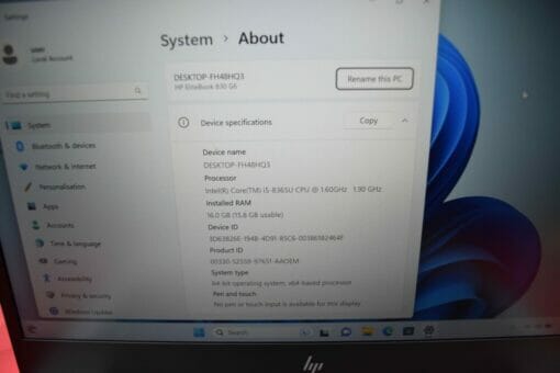 HP Elitebook 830 G6