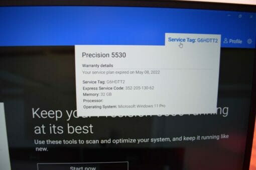 Dell precision 5530 14" i7 9th gen
