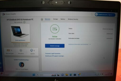 HP Elitebook 840 G6 14" i5 8th Gen RAM 16GB SSD 512GB