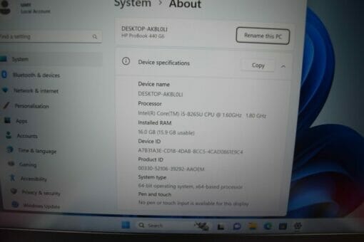 HP ProBook 440 G6 14"
