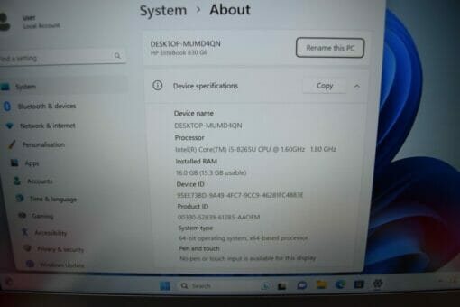 HP Elitebook 830 G6