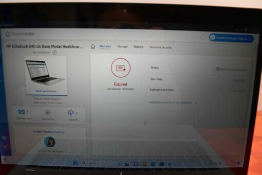 HP Elitebook 840 G6 14" i5 8th Gen RAM 16GB SSD 512GB