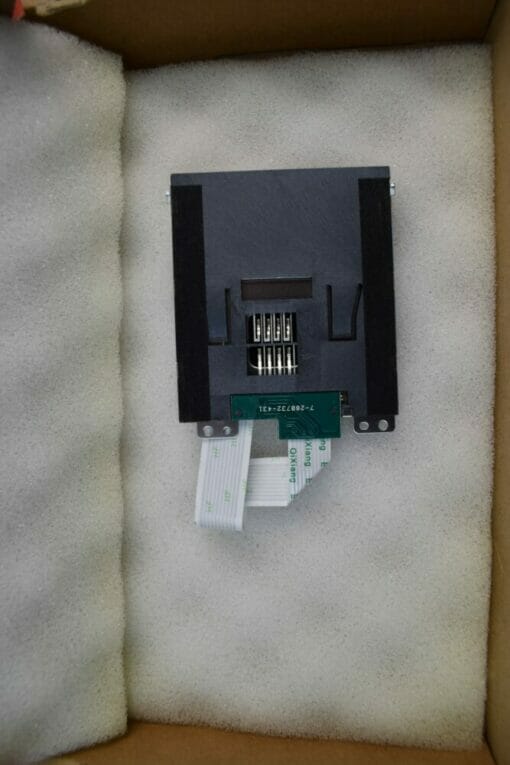 Dell 7480 Smart Card Reader Slot Cage and Circuit Board