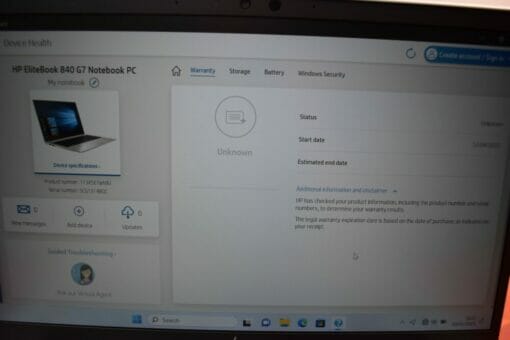 HP Elitebook 840 G7 14"