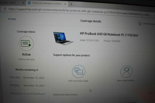 HP Elitebook 640 G8