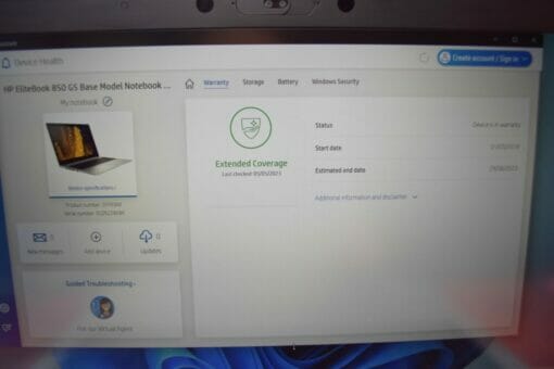 HP Elitebook 850 G5 Radeon