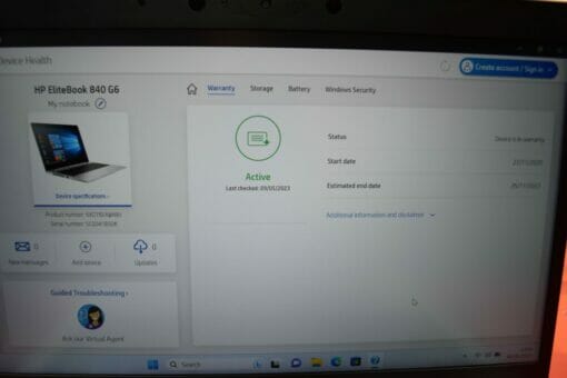 HP Elitebook 840 G6 14" i7 8th Gen RAM