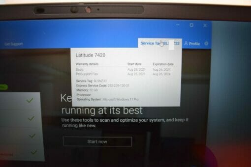 DELL Latitude 7420 14" i7 11th Gen