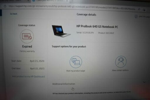 HP Probook 650 G5