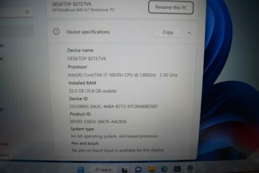 HP Elitebook 840 G7
