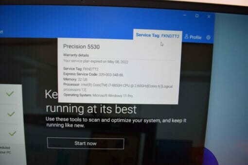 Dell precision 5530 14" i7 9th gen