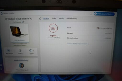 HP Elitebook 850 G5 Radeon