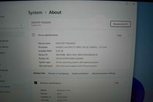 Microsoft Surface Pro5