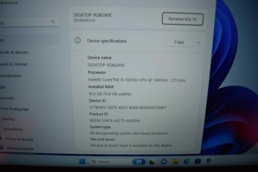 Lenovo X1 Carbon Gen6