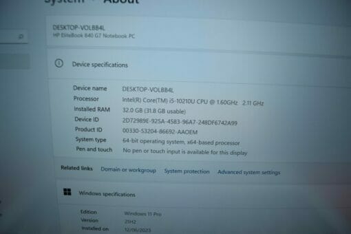 HP Elitebook 840 G7 14"