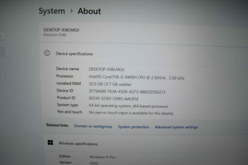 Dell Precision 5540