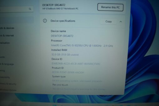 HP Elitebook 840 G7 14"