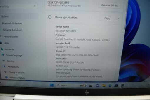 HP Elitebook 840 G7 14"
