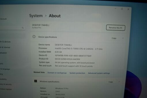 Microsoft Surface Pro5