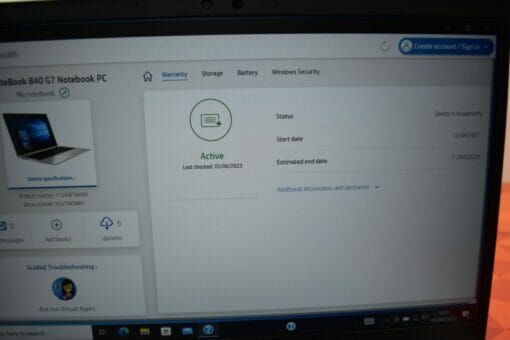 HP Elitebook 840 G7 14"