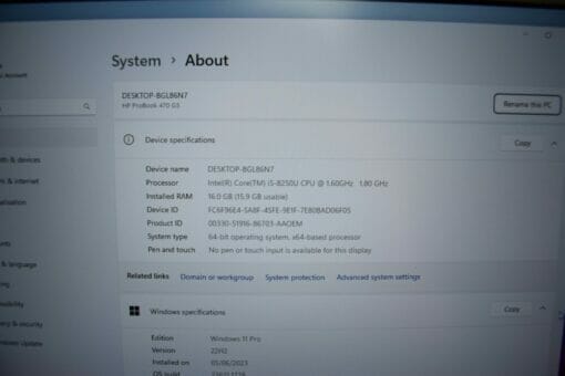HP ProBook 470 G5