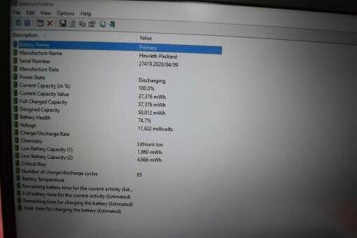 HP Elitebook 840 G6 14" i5 8th Gen RAM 16GB SSD 512GB