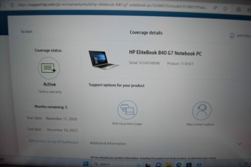 HP Elitebook 840 G7 14"