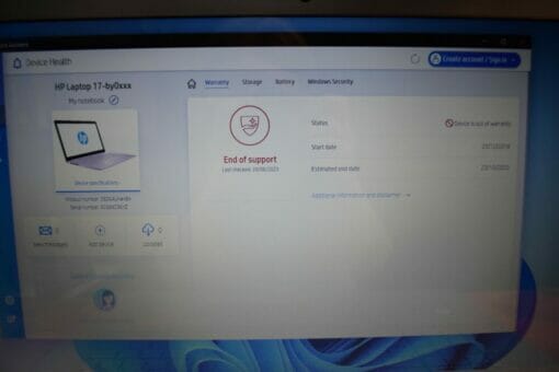 Hp 17-by0xxx 17.3" Touch i5 8th gen