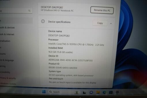 HP Elitebook 840 G7 14"