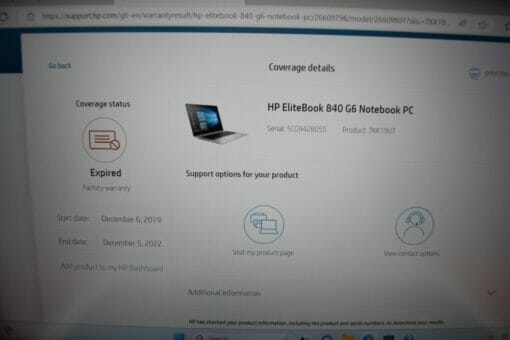 HP Elitebook 840 G6 14"
