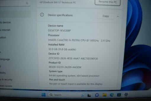 HP Elitebook 840 G7 14"