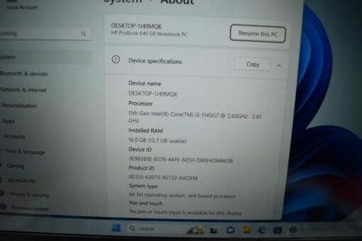 HP Elitebook 640 G8