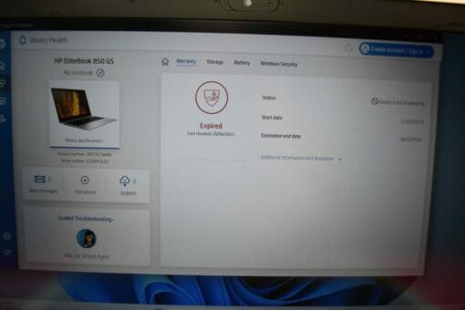 HP Elitebook 850 G5