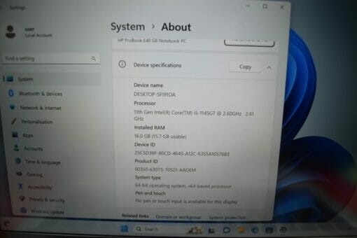 HP Elitebook 640 G8