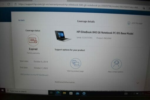HP Elitebook 840 G6 14"