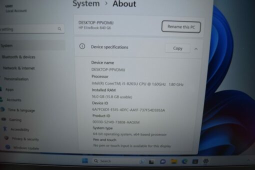 HP Elitebook 840 G6 14"