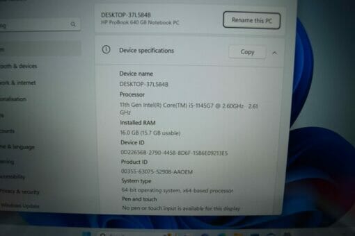 HP Elitebook 640 G8