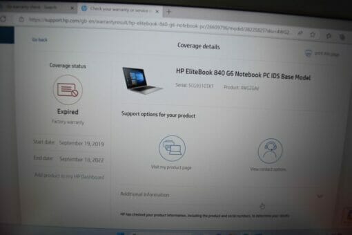 HP Elitebook 840 G6 14"