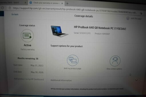HP Elitebook 640 G8