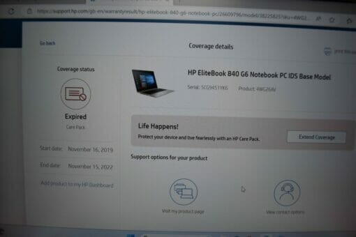 HP Elitebook 840 G6 14"