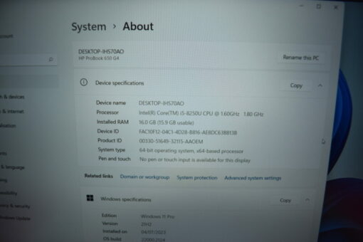 HP Probook 650 G4