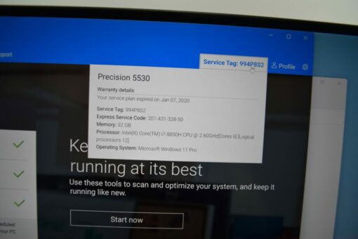 Dell precision 5530