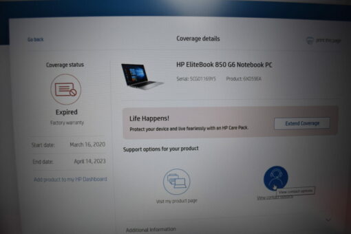 HP EliteBook 850 G6