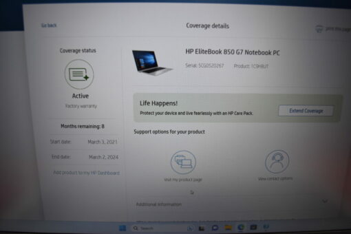 HP Elitebook 850 G7 14" i5 10th Gen