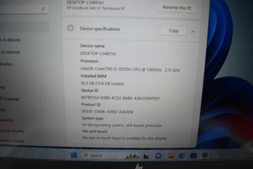 HP Elitebook 840 G7 14"