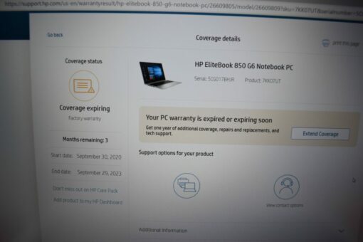 HP EliteBook 850 G6