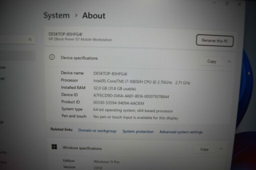 HP Zbook Power G7